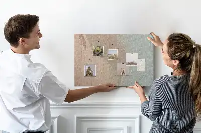 Panou din plută cu model abstract valuri