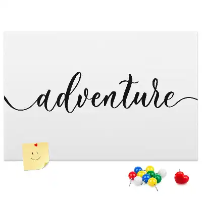 Panou plută Inscripție aventură