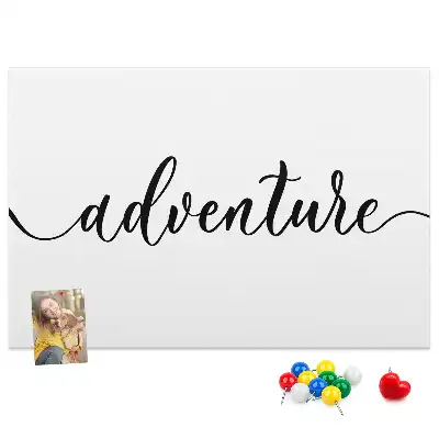 Panou din plută cu inscripție aventură