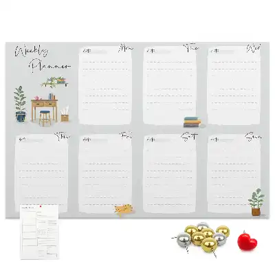 Planificator săptămânal din plută