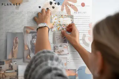 Organizator săptămânal din plută pentru casă
