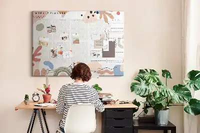 Organizator săptămânal din plută pentru casă