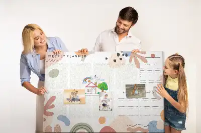 Organizator săptămânal din plută pentru casă