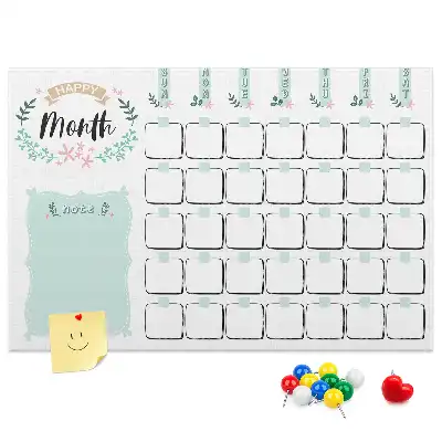 Calendar de perete din plută