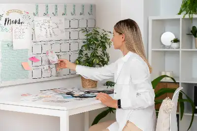 Calendar de perete din plută