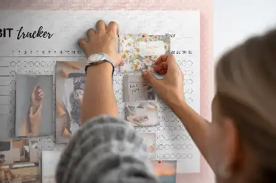 Panou din plută pentru monitorizarea obiectivelor zilnice