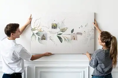 Tabla de pluta Botanică geometrică