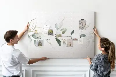 Tabla de pluta Botanică geometrică