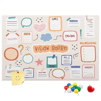 Panou plută Panou de viziuni colorat