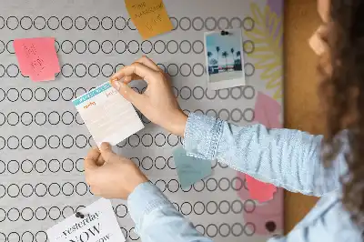 Panou de plută pentru monitorizarea obiceiurilor