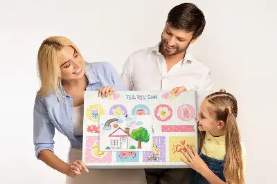 Panou de plută pentru planificator școlar