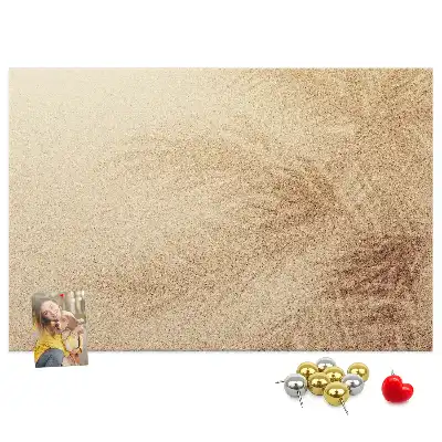 Tablă de plută cu model frunze de palmier