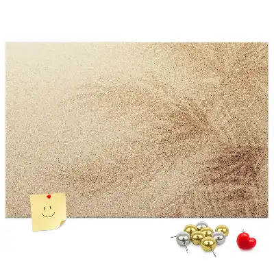 Tablă de plută cu model frunze de palmier