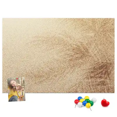Tablă de plută cu model frunze de palmier