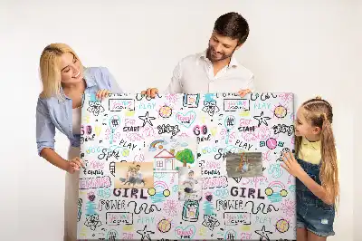 Panou din plută cu model mâzgălituri