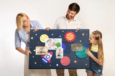 Panou din plută pentru copii model Cosmos