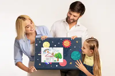 Panou din plută pentru copii model Cosmos