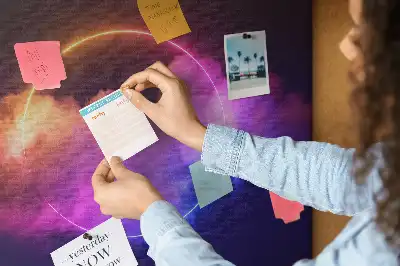 Panou plută 3D fum abstracție