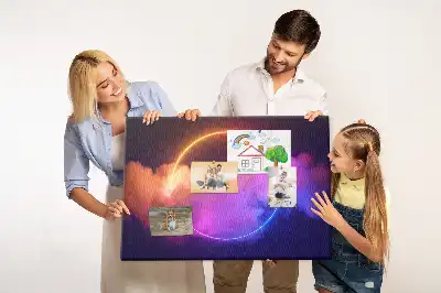Panou plută 3D fum abstracție