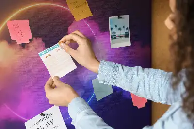 Panou plută 3D fum abstracție