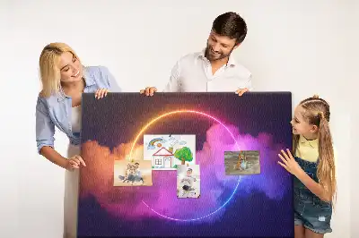 Panou plută 3D fum abstracție