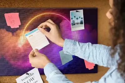 Panou plută 3D fum abstracție