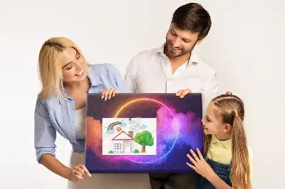 Panou plută 3D fum abstracție
