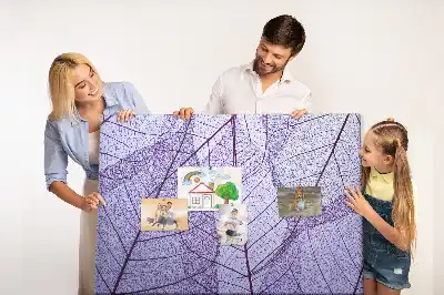 Tablă de plută cu design frunze
