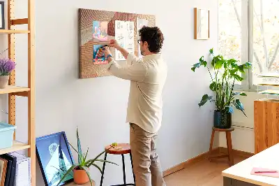 Tablou din plută cu model abstract sub formă de valuri