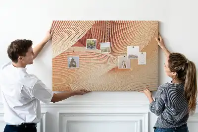 Tablou din plută cu model abstract sub formă de valuri