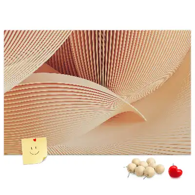 Tablou din plută cu model abstract sub formă de valuri