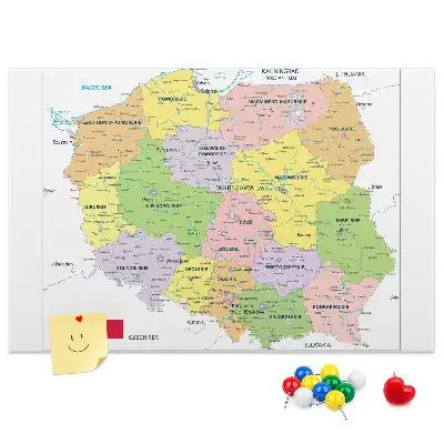 Tablă de plută cu harta Republicii Moldova