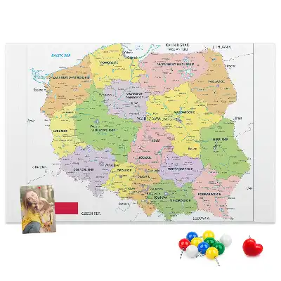 Tablă de plută cu harta Republicii Moldova