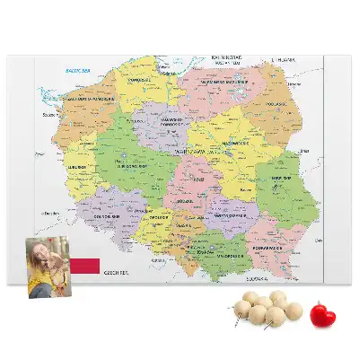 Tablă de plută cu harta Republicii Moldova