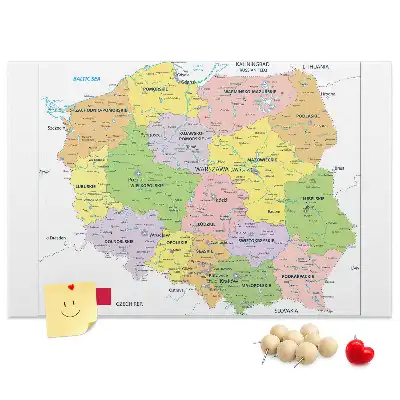 Tablă de plută cu harta Republicii Moldova