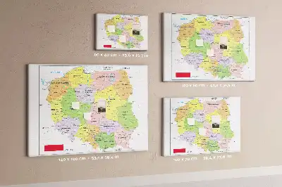 Tablă de plută cu harta Republicii Moldova
