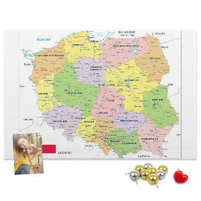 Tablă de plută cu harta Republicii Moldova