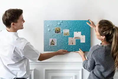 Tăviță din plută cu model picătură de apă