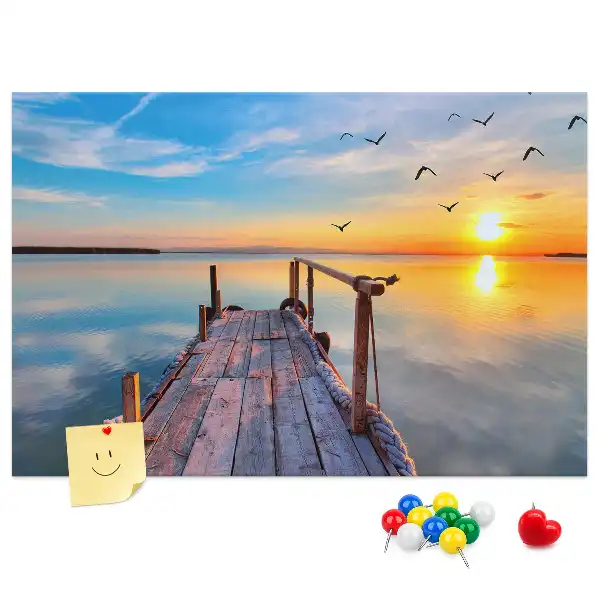 Panou plută Lac ponton