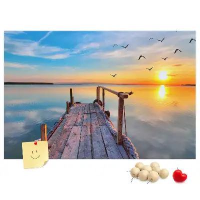 Panou plută Lac ponton