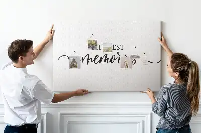Panou din plută pentru notițe și amintiri