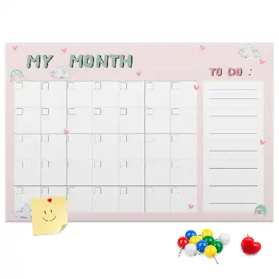 Tabla de pluta Planificator lunar pentru copii