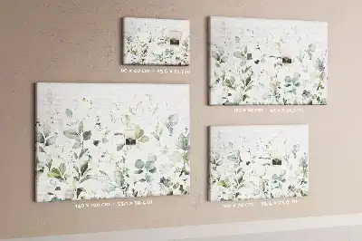 Panou din plută cu aranjament de plante pentru perete