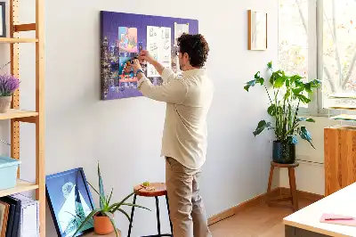 Tablou din plută New York noaptea