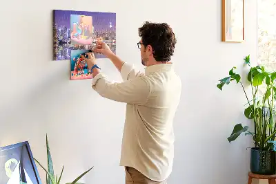 Tablou din plută New York noaptea