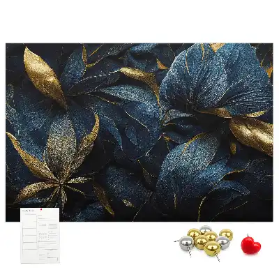 Panou din plută cu imprimeu floral artistic