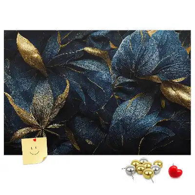 Panou din plută cu imprimeu floral artistic