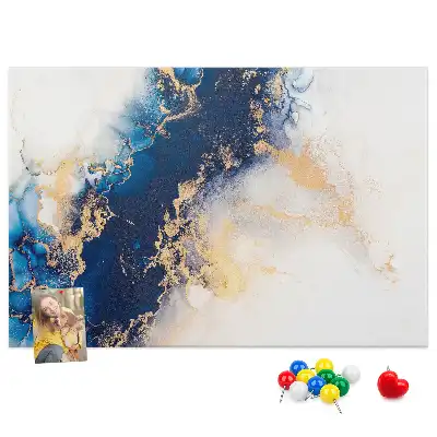 Tablă de plută cu model de marmură cu textură de piatră