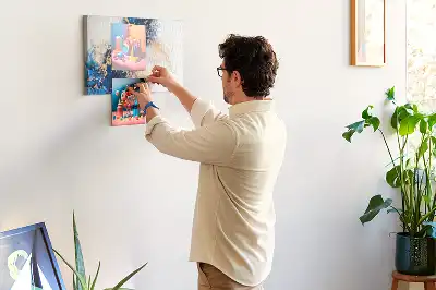 Tablă de plută cu model de marmură cu textură de piatră