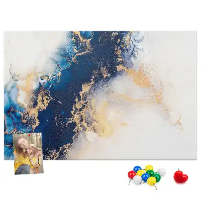 Tablă de plută cu model de marmură cu textură de piatră